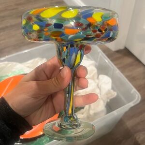 Crate and Barrel Jose Margarita glasses - set of 2